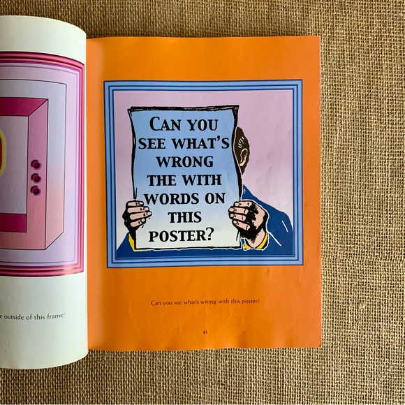 Book of Optical Illusions by GREAT MINDWARE “Brainy Toys for Kids of All Ages” - Picture 8 of 12